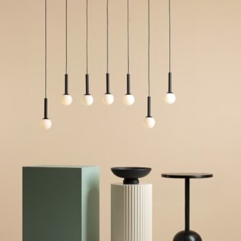 Pakabinamas šviestuvas RIU 7 ALL BLACK — 4
