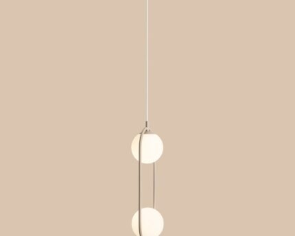 Pakabinamas šviestuvas RIVA 2 BEIGE — 1