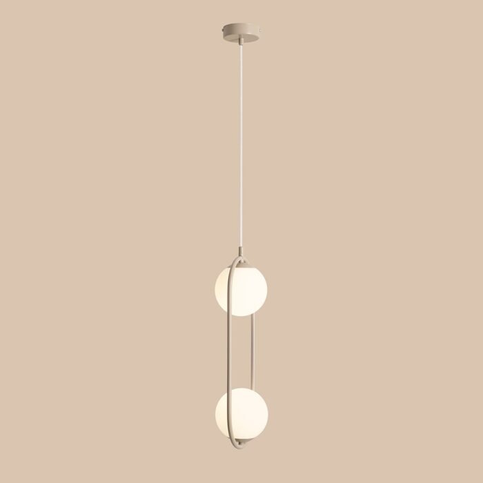 Pakabinamas šviestuvas RIVA 2 BEIGE — 1