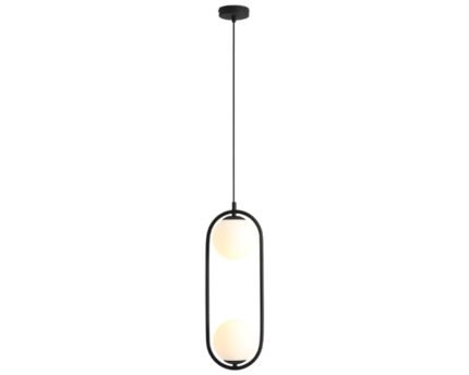 Pakabinamas šviestuvas RIVA 2 BLACK