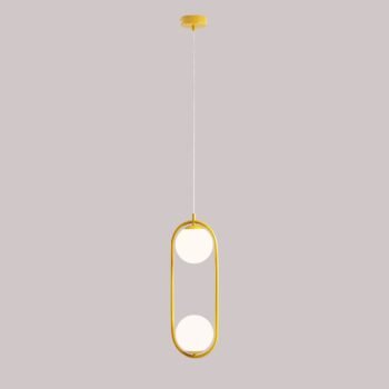 Pakabinamas šviestuvas RIVA 2 MUSTARD — 1