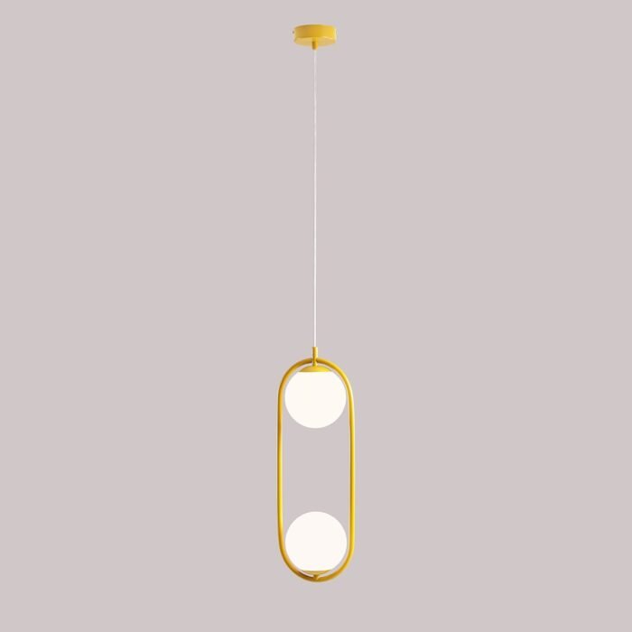 Pakabinamas šviestuvas RIVA 2 MUSTARD — 1