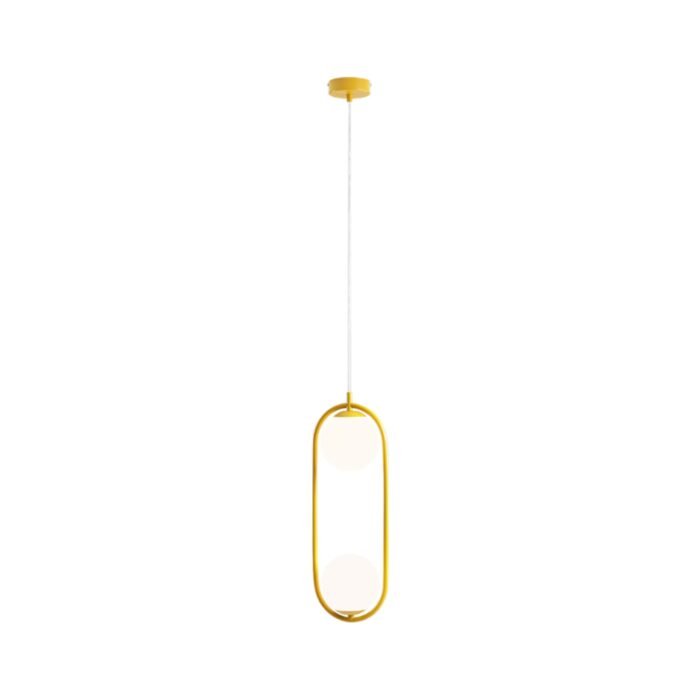Pakabinamas šviestuvas RIVA 2 MUSTARD