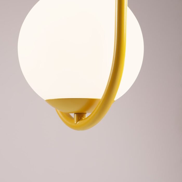 Pakabinamas šviestuvas RIVA 2 MUSTARD — 2