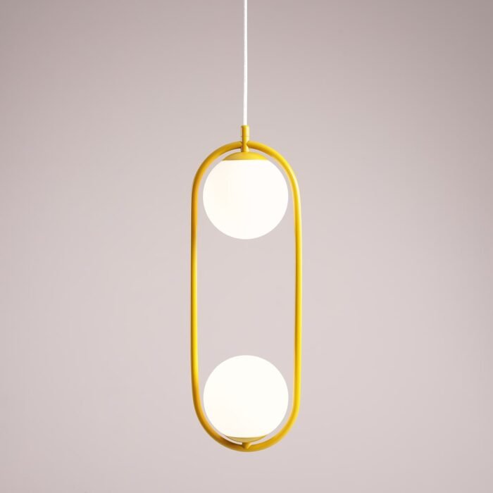 Pakabinamas šviestuvas RIVA 2 MUSTARD — 3