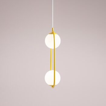 Pakabinamas šviestuvas RIVA 2 MUSTARD — 4
