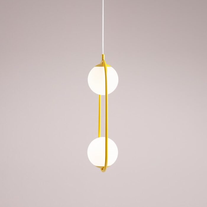 Pakabinamas šviestuvas RIVA 2 MUSTARD — 4