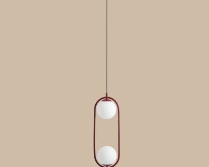 Pakabinamas šviestuvas RIVA 2 RED WINE — 1