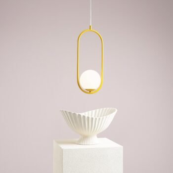 Pakabinamas šviestuvas RIVA MUSTARD — 4