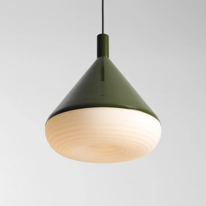 Pakabinamas šviestuvas TORO BOTTLE GREEN, ⌀28xH31 cm — 2