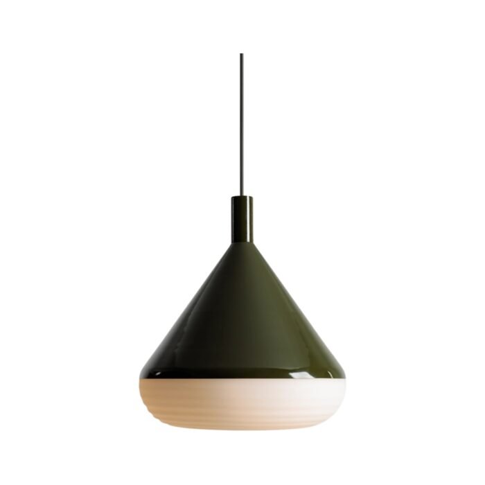 Pakabinamas šviestuvas TORO BOTTLE GREEN, ⌀28xH31 cm