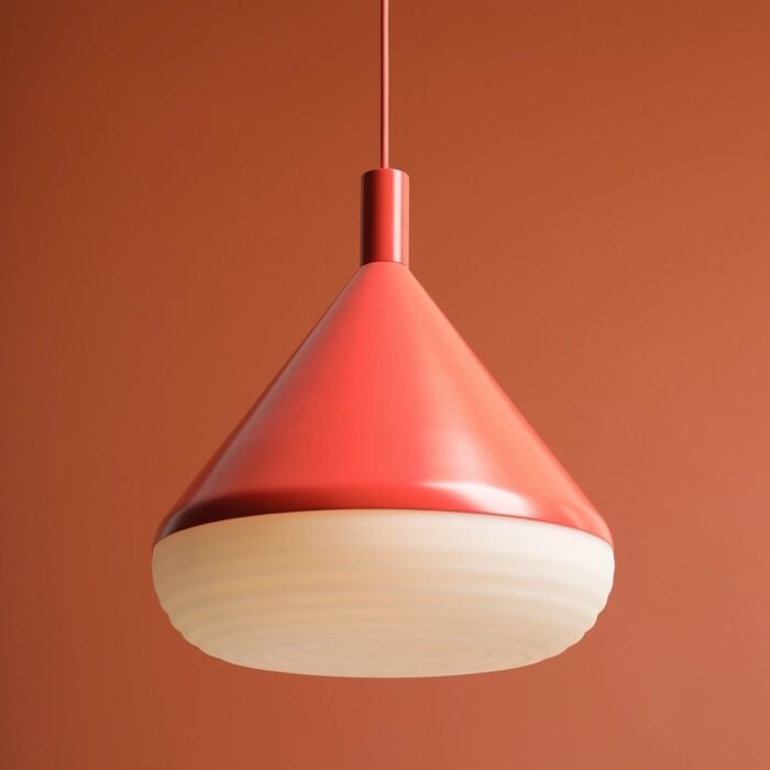 Pakabinamas šviestuvas TORO CORAL RED, ⌀28xH31 cm — 3