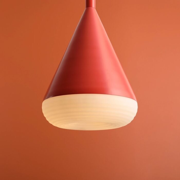 Pakabinamas šviestuvas TORO CORAL RED, ⌀28xH45 cm — 2