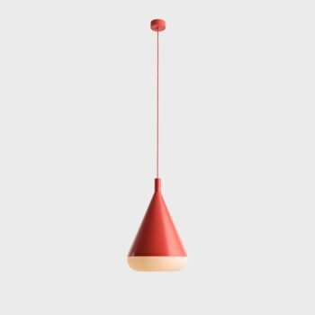 Pakabinamas šviestuvas TORO CORAL RED, ⌀28xH45 cm — 3
