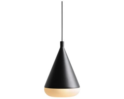 Pakabinamas šviestuvas TORO L DEEP BLACK, ⌀18xH28 cm
