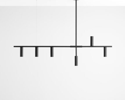Pakabinamas šviestuvas TREVO 6 ALL BLACK — 1