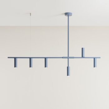 Pakabinamas šviestuvas TREVO 6 DUSTY BLUE — 1