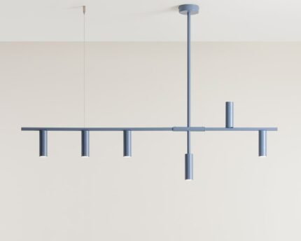 Pakabinamas šviestuvas TREVO 6 DUSTY BLUE — 1