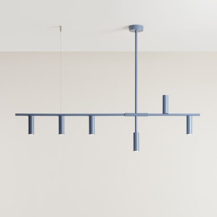 Pakabinamas šviestuvas TREVO 6 DUSTY BLUE — 1
