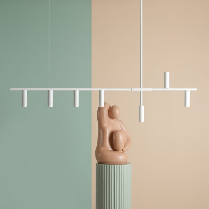 Pakabinamas šviestuvas TREVO 7 ALL WHITE — 3
