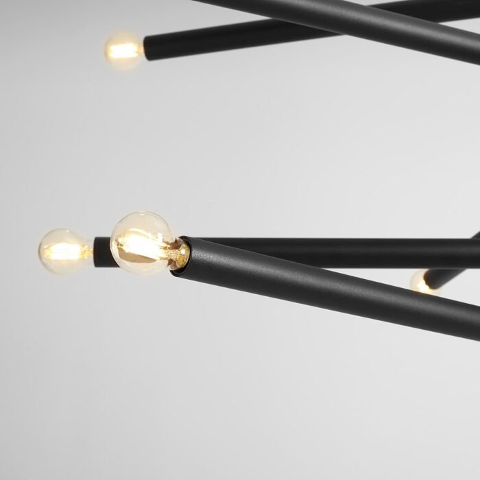 Pakabinamas šviestuvas TUBO 10 BLACK — 2