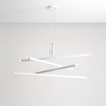 Pakabinamas šviestuvas TUBO 10 WHITE — 1