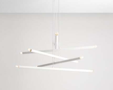 Pakabinamas šviestuvas TUBO 10 WHITE — 1