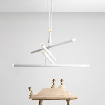 Pakabinamas šviestuvas TUBO 10 WHITE — 4