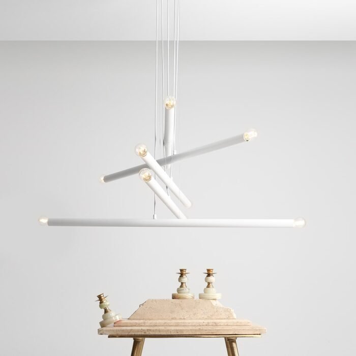 Pakabinamas šviestuvas TUBO 10 WHITE — 4