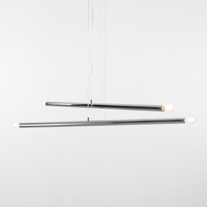 Pakabinamas šviestuvas TUBO 4 CHROME — 1