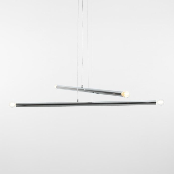 Pakabinamas šviestuvas TUBO 4 CHROME — 3