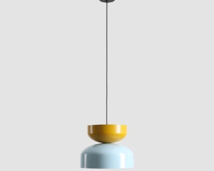 Pakabinamas šviestuvas TULA BABY BLUE + MUSTARD — 1