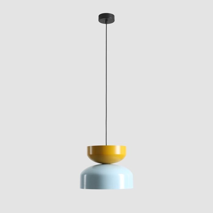 Pakabinamas šviestuvas TULA BABY BLUE + MUSTARD — 1