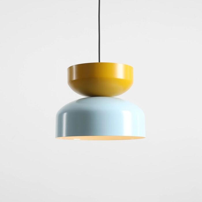 Pakabinamas šviestuvas TULA BABY BLUE + MUSTARD — 3
