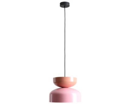 Pakabinamas šviestuvas TULA BABY PINK + CORAL