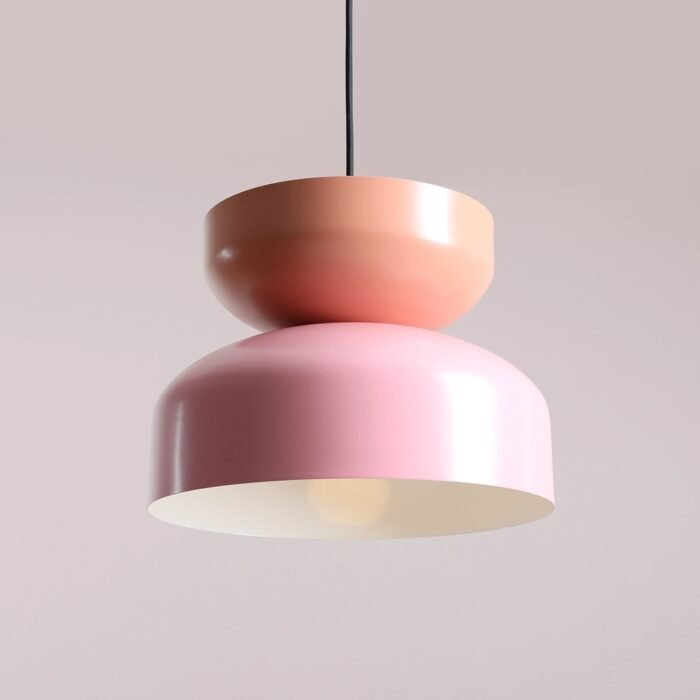 Pakabinamas šviestuvas TULA BABY PINK + CORAL — 2