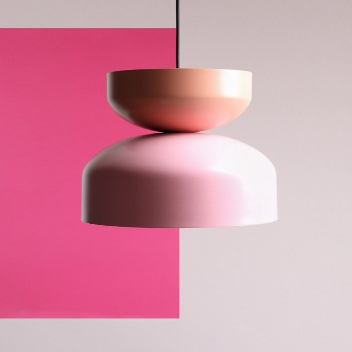 Pakabinamas šviestuvas TULA BABY PINK + CORAL — 3
