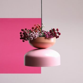 Pakabinamas šviestuvas TULA BABY PINK + CORAL — 4