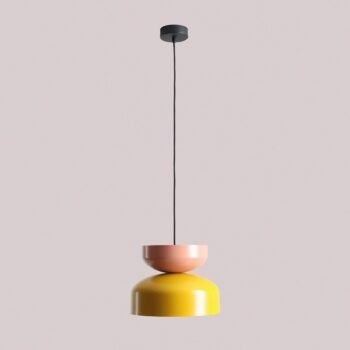 Pakabinamas šviestuvas TULA MUSTARD + CORAL — 1