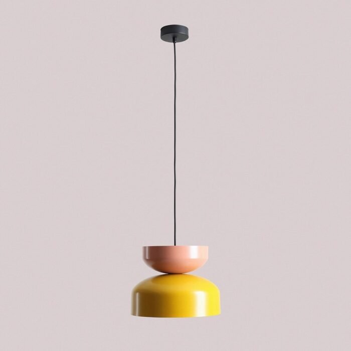 Pakabinamas šviestuvas TULA MUSTARD + CORAL — 1