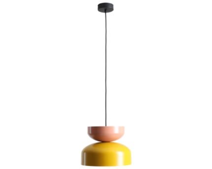 Pakabinamas šviestuvas TULA MUSTARD + CORAL
