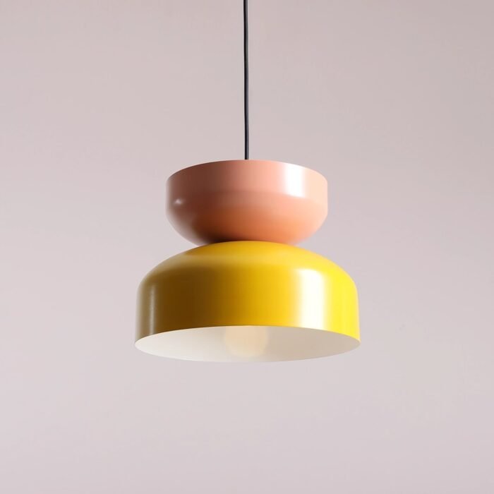 Pakabinamas šviestuvas TULA MUSTARD + CORAL — 2