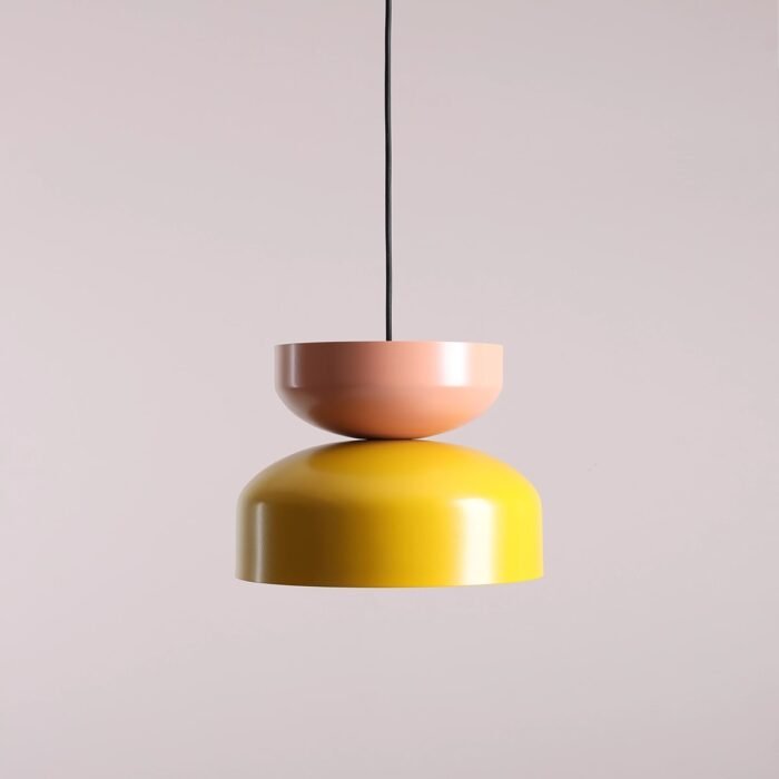 Pakabinamas šviestuvas TULA MUSTARD + CORAL — 3