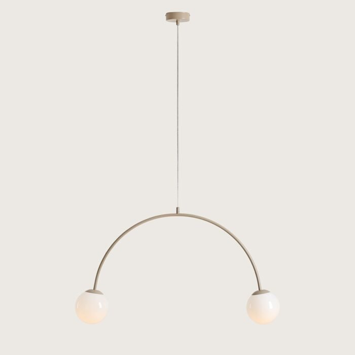 Pakabinamas šviestuvas UNA 2 BEIGE — 1