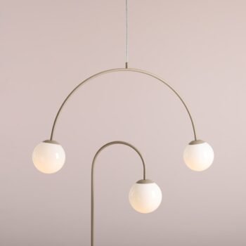 Pakabinamas šviestuvas UNA 2 BEIGE — 3