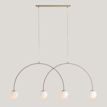 Pakabinamas šviestuvas UNA 4 BEIGE L — 1