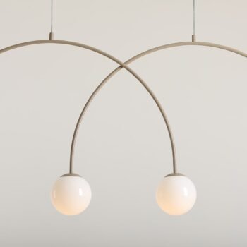 Pakabinamas šviestuvas UNA 4 BEIGE L — 3