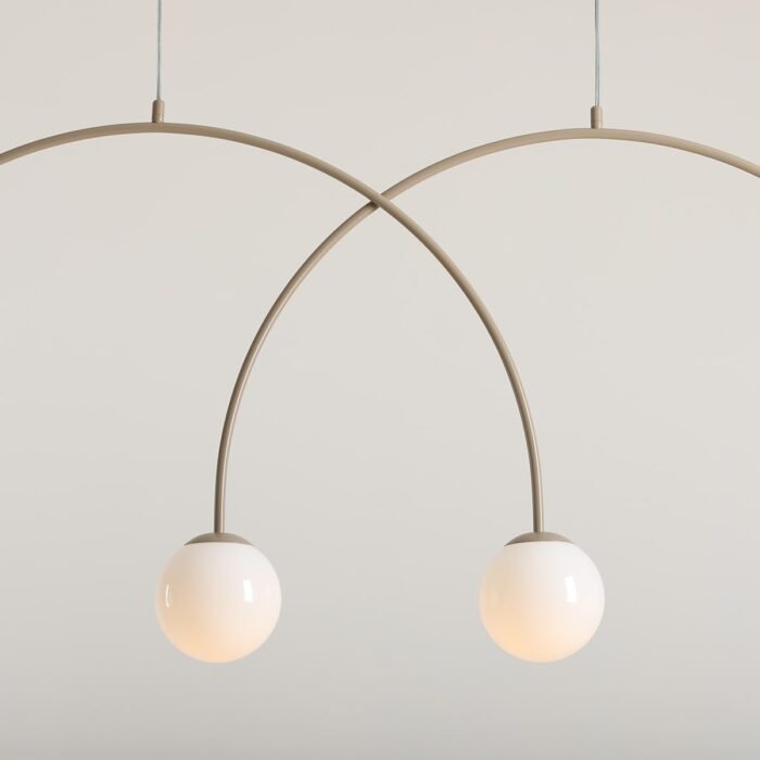 Pakabinamas šviestuvas UNA 4 BEIGE L — 3