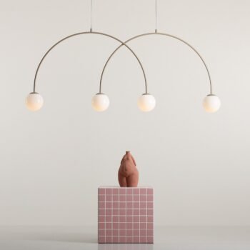Pakabinamas šviestuvas UNA 4 BEIGE L — 4