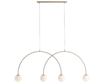 Pakabinamas šviestuvas UNA 4 BEIGE L